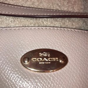 Leather Coach purse!
